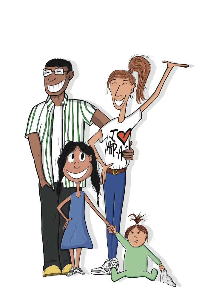 Emilie et Rodolphe – Portrait de famille