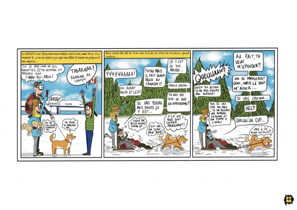 Benjamin et Mélanie- La demande et mariage