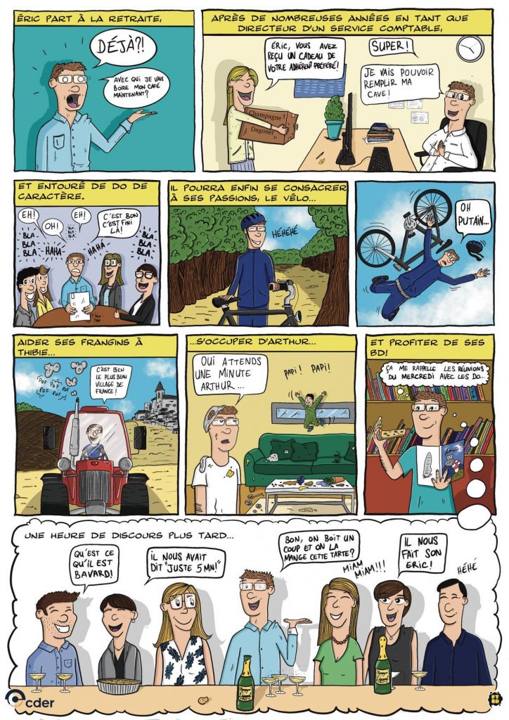 Le cadeau de départ à la retraite d&rsquo;Eric